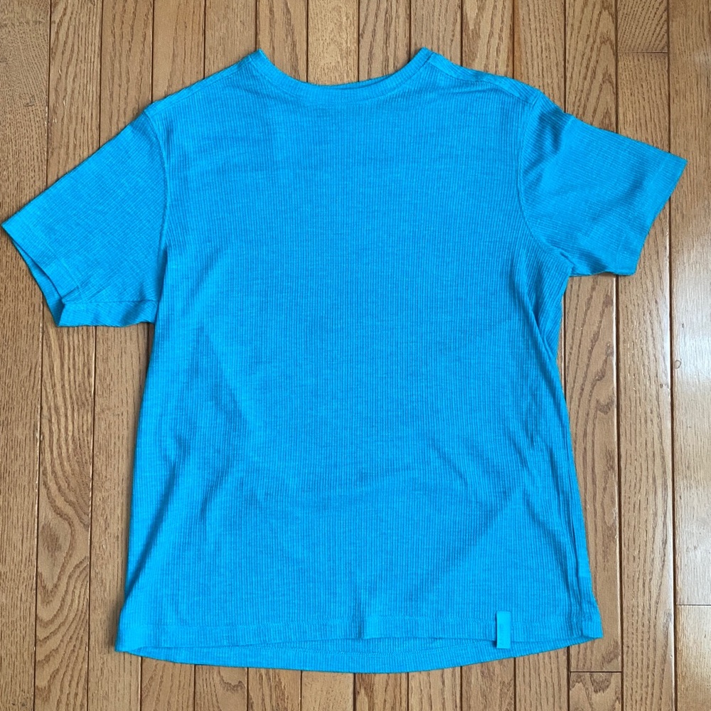 DKNY Vibrant Blue Men’s Thin Striped Tee